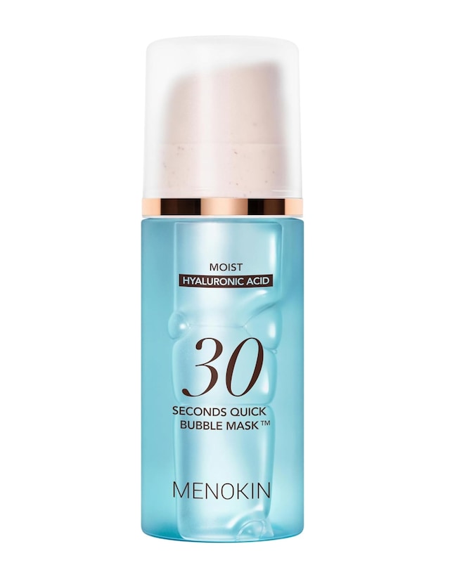 Menokin 30 Seconds Moisturising Hyaluronic Acid No Rinse Bubble Mask 95ml